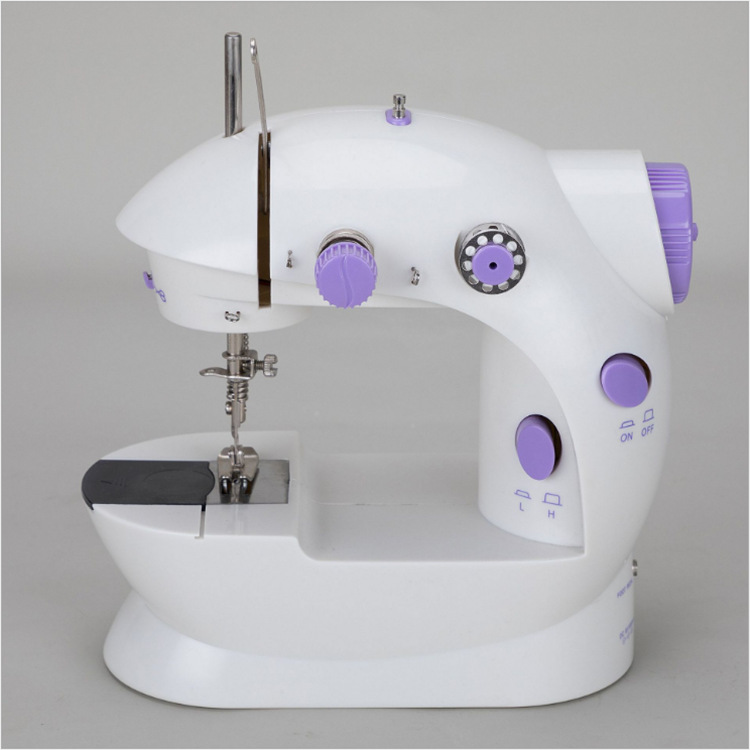 202缝纫机 金属勾尖吃厚家用电动迷你台式缝纫机
