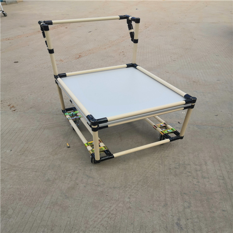 线棒精益管推车  物料手推车 单层复合管手推车 珠三角厂家供应