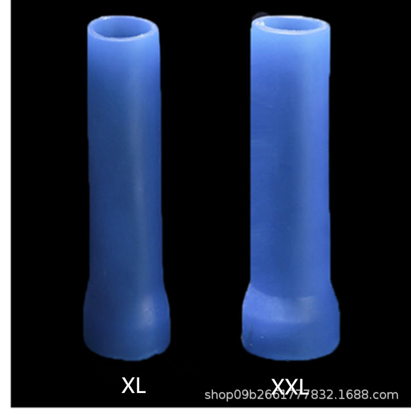 Foreign trade adult supplies oversized connecting sleeve penis protective sleeve silicone sleeve sealed circle foreign trade AliExpress