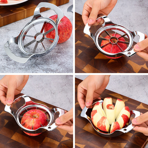 304 Eight-Point Apple Cutting Artifact Fruit Splitter Thickened Stainless Steel Fruit Cutting Kitchen Gadget