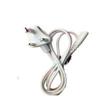 八字插頭1.2米0.2平白色小英規 英規電源插頭 英國電源儀表線插頭