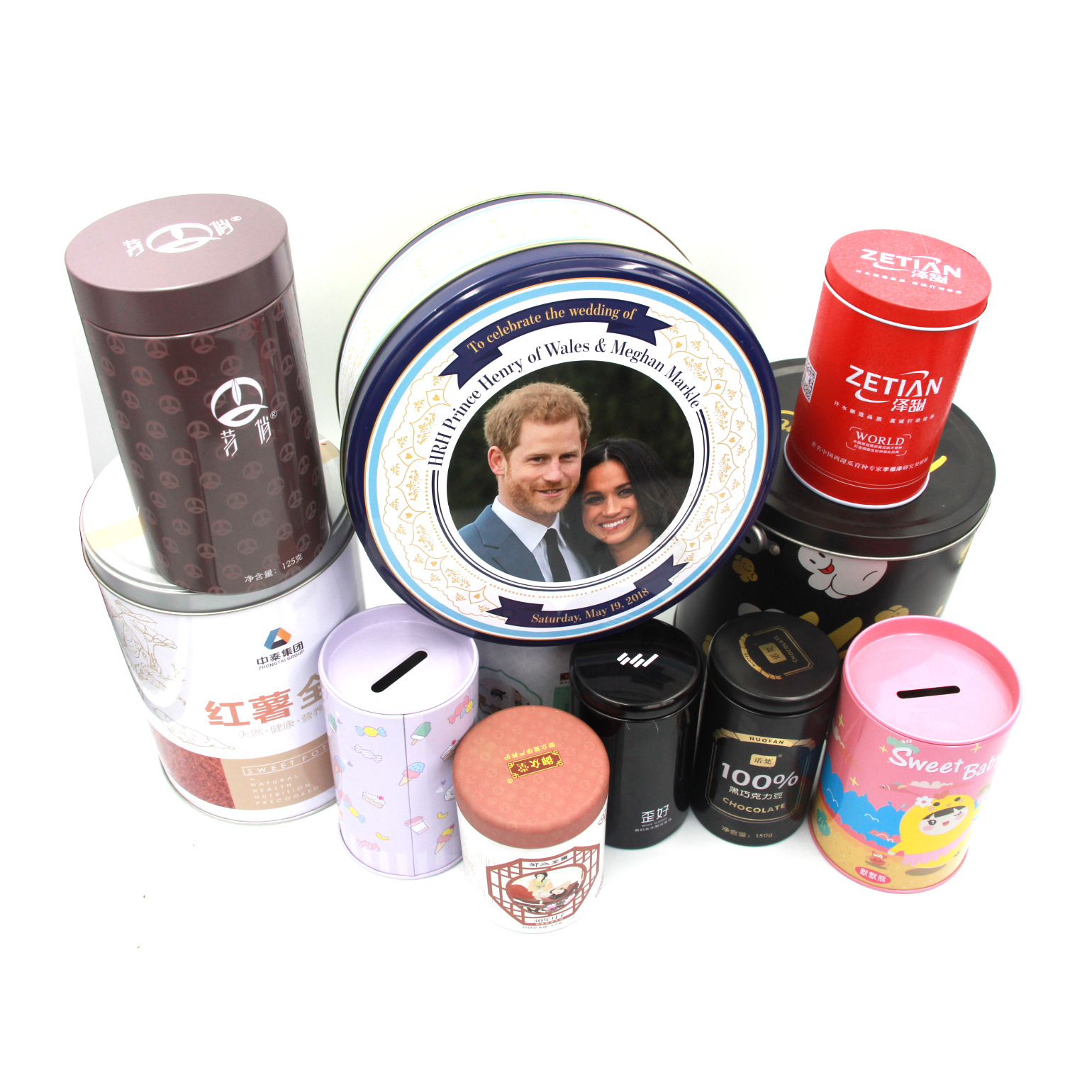 厂家定生产制新款马口铁保健品盒罐礼品铁盒包装免费自主设计拿样