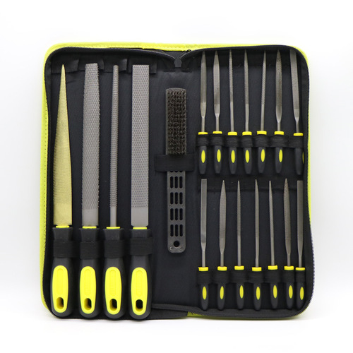 Manufacturer's file set 18-piece set 16-piece set steel file set file set with metal steel file tool kit file
