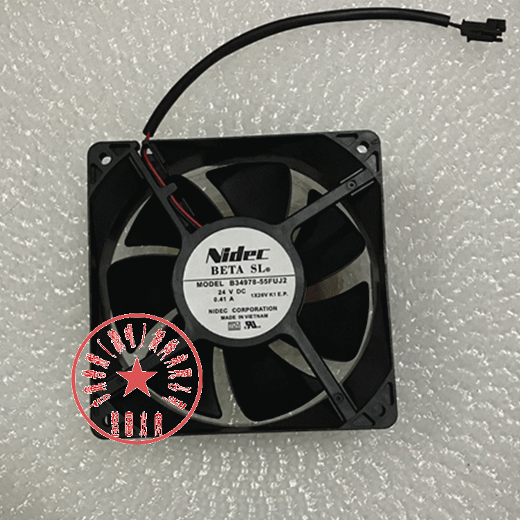 原装 NIDEC 12CM B34978-55FUJ2 24V 0.41A 富士 变频器原装风机