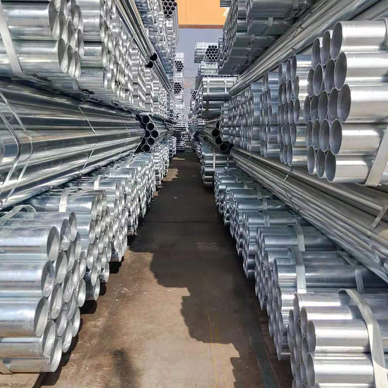 dn25无缝镀锌钢管供应 Q235大棚管8寸*6各种穿线管一支起批镀锌管