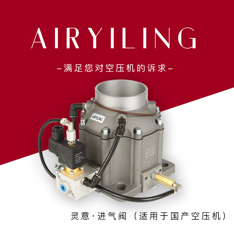 红星AIV RS系列立式卧式进气阀适用于国产螺杆式空压机配件批发
