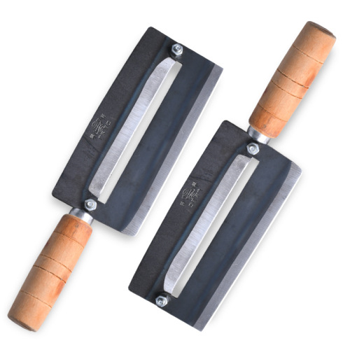Yangjiang wholesale high carbon steel sugar cane knife large sharp pineapple knife thickened peeler wooden handle sugar cane peeling knife