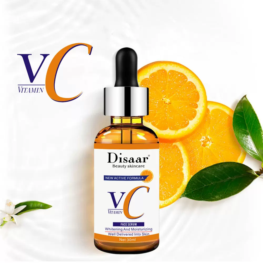 Disaar跨境VC精华液面部补水润肤抗初老vc精华原液批发Face Serum