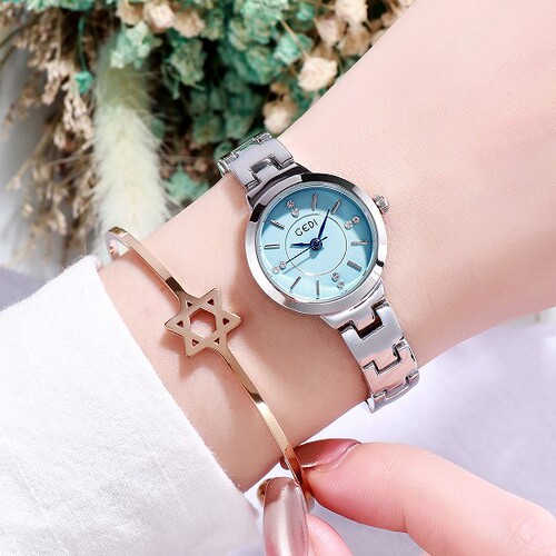 New Style Fashion Women's Watch Women's Fashion Fashion Watch Casual Steel Strap Bracelet Waterproof Ladies' Watch Fashion Watch