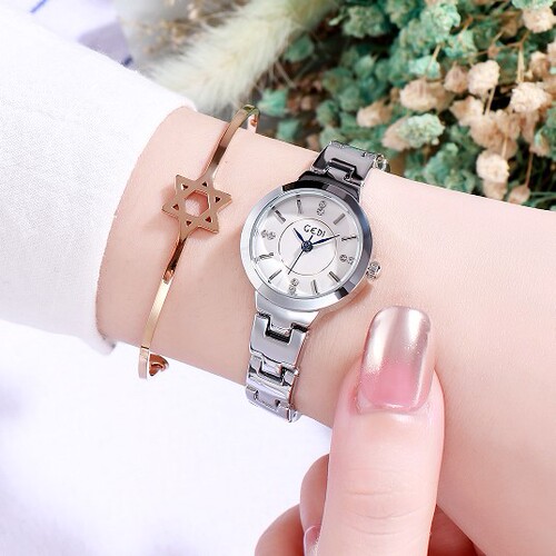New Style Fashion Women's Watch Women's Fashion Fashion Watch Casual Steel Strap Bracelet Waterproof Ladies' Watch Fashion Watch