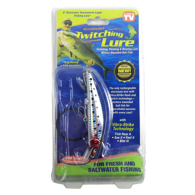 Трансграничные горячие продажи подергивающая приманка Светящиеся электрические рыболовные снасти рыболовные инструменты бионическая рыболовная приманка