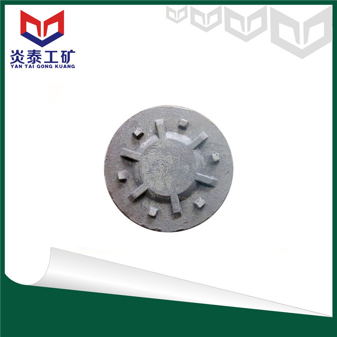 300mm矿用铁鞋 单体液压支柱铁鞋 单体支柱用铸鞋 矿用铸铁铁鞋