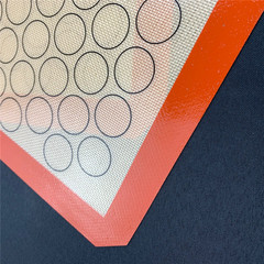 Platinum temperature-resistant silicone baking mat, non-stick macaron baking sheet, 420*295mm fiberglass baking tray pad