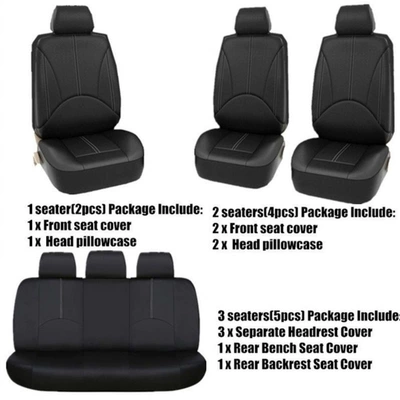 Perforated Leather Waterproof Dustproof Direct — Universal seat cover