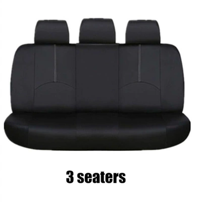 Seat Cover Perforated Leather Waterproof – Universal seat cover - rear-seat-general