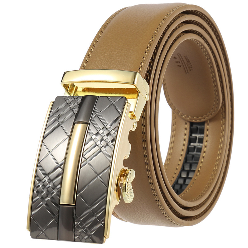 Men's leather fashionable belt