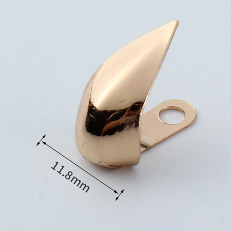 Toe cap protective cover anti-kick toe buckle closed toe high heel pointed decorative Toe Toe hardware shoe material accessories Toe cap protective cover anti-kick toe buckle closed toe high heel pointed decorative Toe Toe hardware shoe material accessories