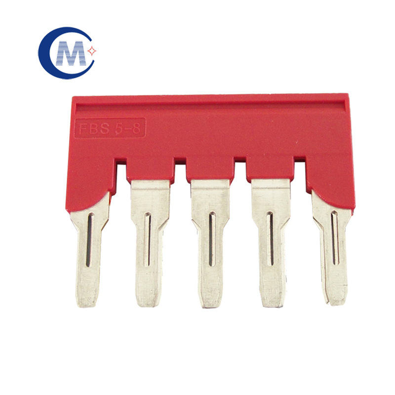 成曼电气FBS5-8弹簧端子短接件 直插式短接件 连接条 连接片