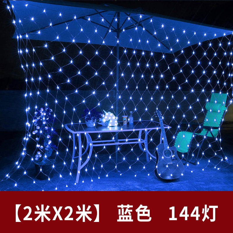 Red luz habitación romántica diseño luces de colores luces intermitentes luces de cadena vacaciones iluminación colgante Festival centro comercial decoración de Navidad al aire libre