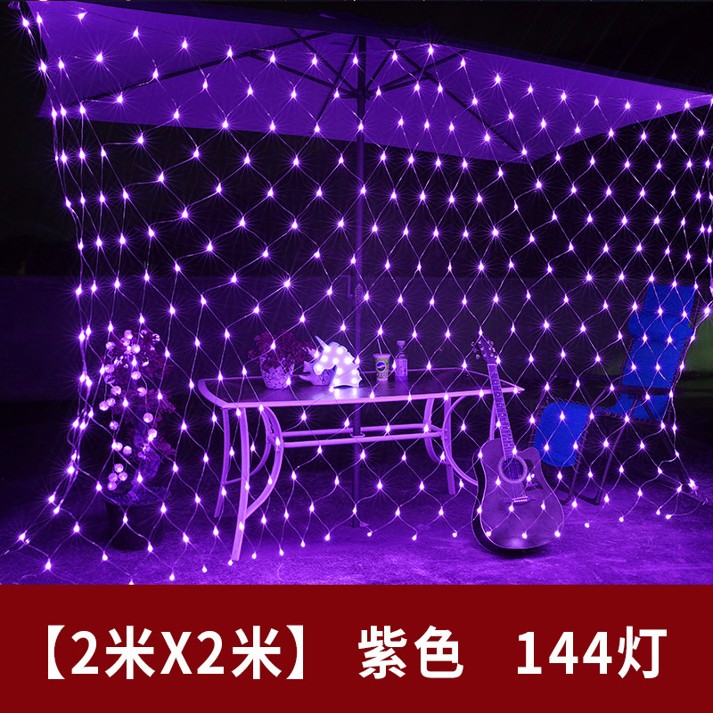 Red luz habitación romántica diseño luces de colores luces intermitentes luces de cadena vacaciones iluminación colgante Festival centro comercial decoración de Navidad al aire libre