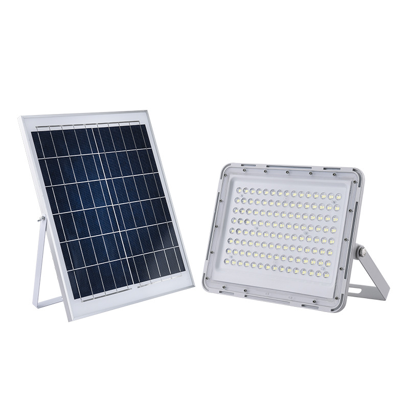 Transfronterizo dedicado Amazon llevó la luz de inundación solar lámpara de calle al aire libre iluminación de inducción hogar patio reflector