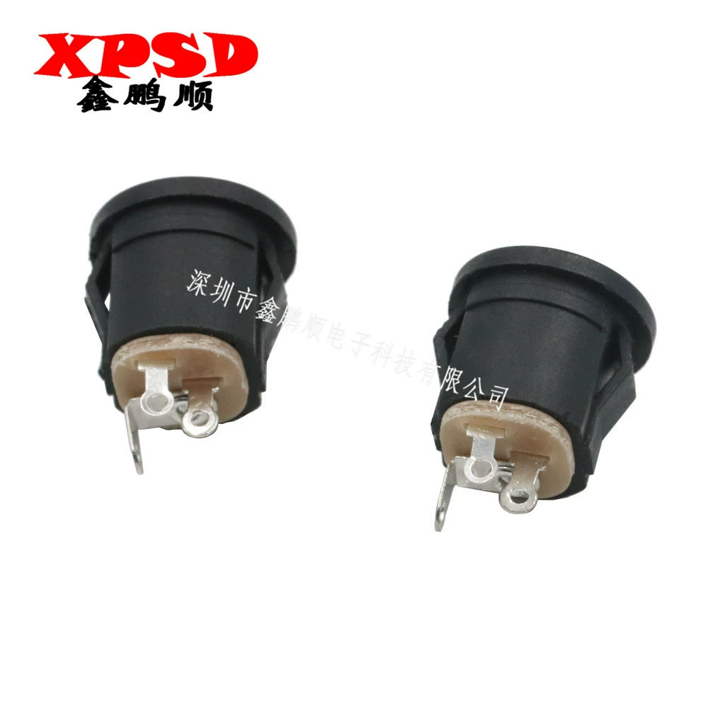 DC-разъем питания DC-022A карточного типа, гнездо питания DC 5.5×2.1, зарядный карточный разъем, контакт 2.0