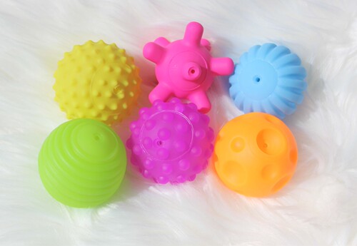 softballs hand grasping ball tactile perception soft ball BB ball baby products toys