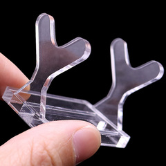 魚餌展示架假餌塑料支架亞克力支架陳列架小商品展示架漁具配件