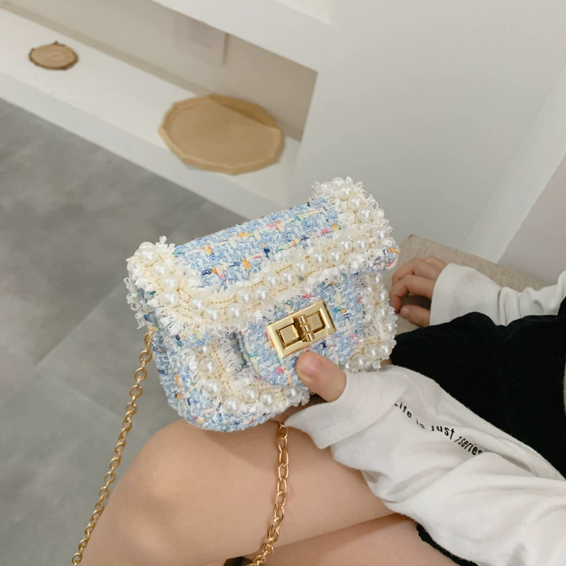 Малый кошелек из жемчужины на выход, стиль Chanel, (международная торговля)