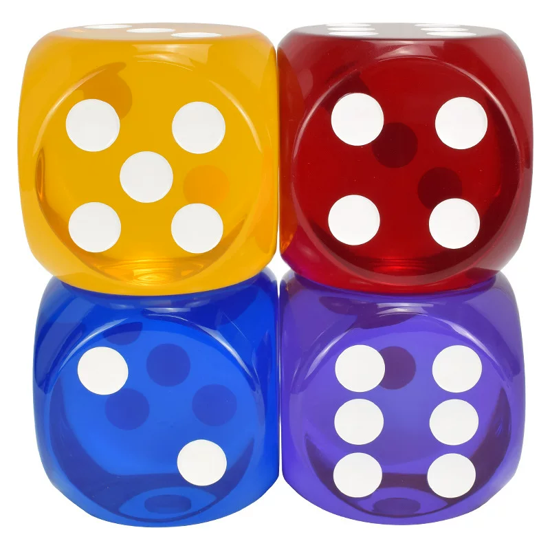 Yusheng Digital dice, big game prop, 100mm