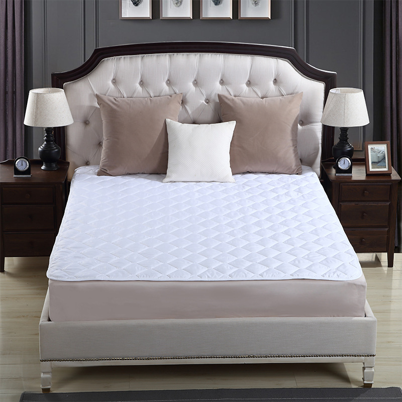 Carnation Hotel Protective Mat, Hotel Mattress Protector, Anti-Slip Bedding, Special Washable Mattress Pad