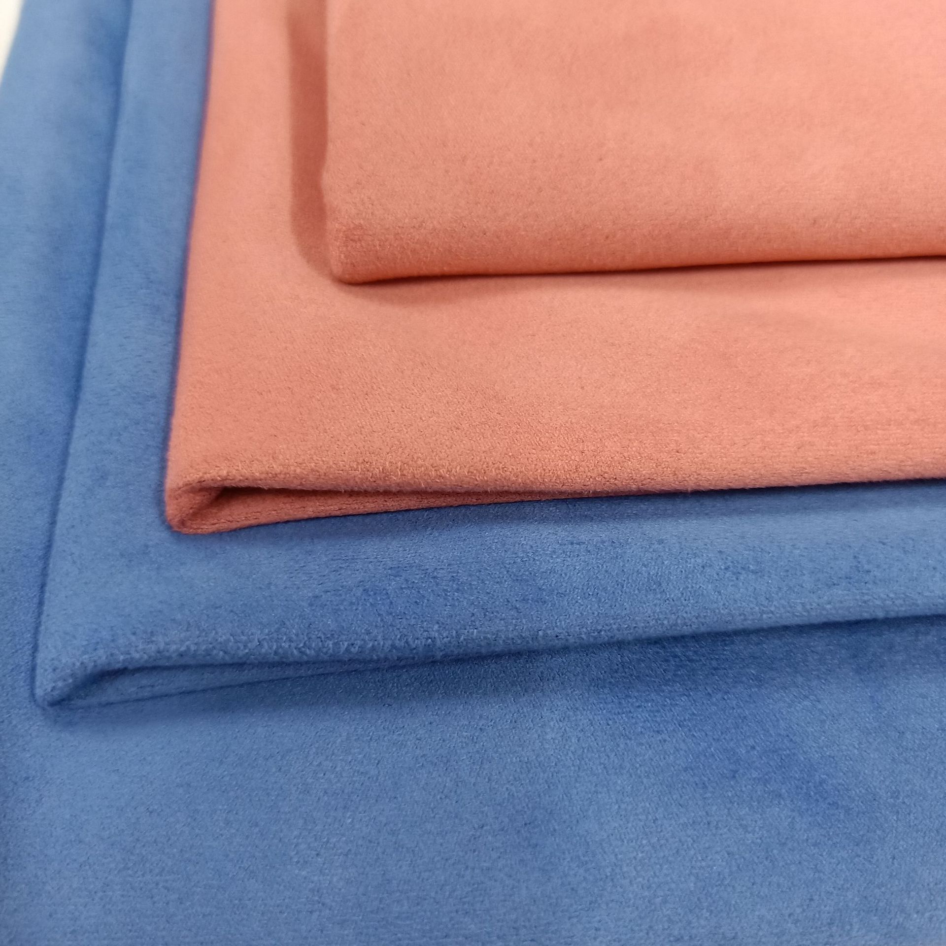 补差价布料加专用单面绒粒绒植绒布毛绒布柔软家居休闲服面料