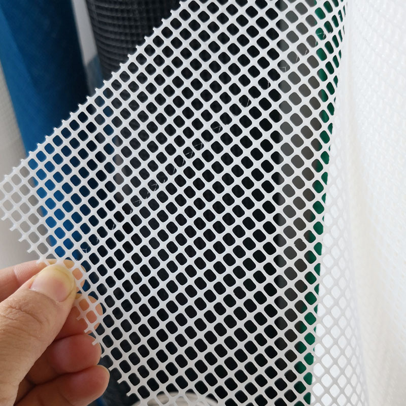 PP方孔塑料网格片4mm挤出型小孔滤芯过滤网透明黑色网片宠物垫网