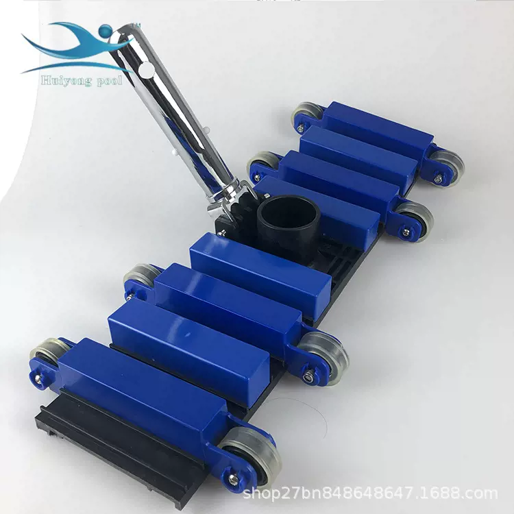 厂家批发游泳池清洁用品泳池19"弹性豪华吸污头