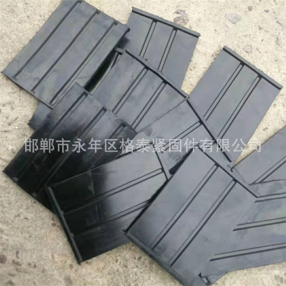 复合橡胶垫板 轨底大胶垫 橡胶道口板 橡胶垫板 防震橡胶垫板