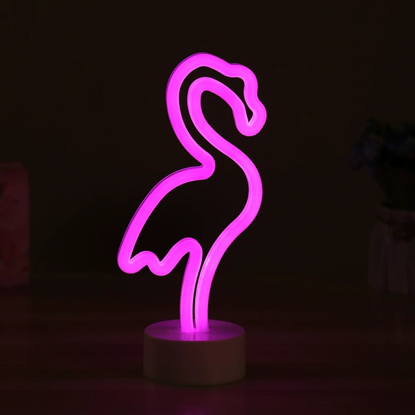 Base injection plastic neon light-fire bird powder