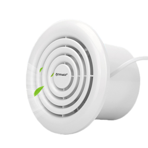 Ventilation fan, bathroom window type silent circular household fresh air fan, exhaust fan