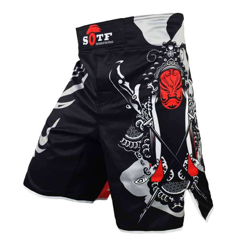 Mma Fighting Muay Thai Shorts Men's Comprehensive Fighting Training Martial Arts Gym Sports Taekwondo Running Fighting Suit