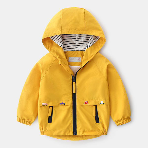 Children's spring cartoon jacket for boys