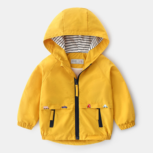 Baby boy jacket spring 20 new baby baby boy windproof jacket children spring storm jacket trendy top