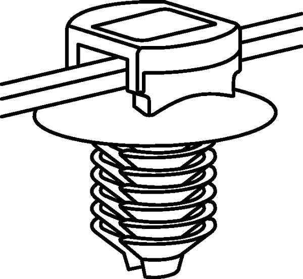 hellermanntyton海尔曼太通156-01142汽车线束卡扣扎带T50RFT8GSD