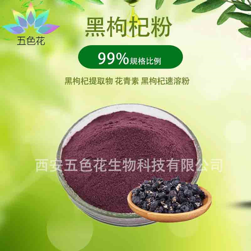 黑枸杞粉 黑枸杞提取物 黑枸杞果粉 水溶全速溶 量大优惠 现货