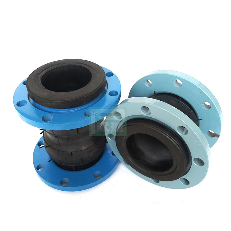 派瑞双球体橡胶接头 KST双球体橡胶接头 柔性橡胶软连接dn80