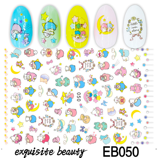 Japanese cartoon nail stickers