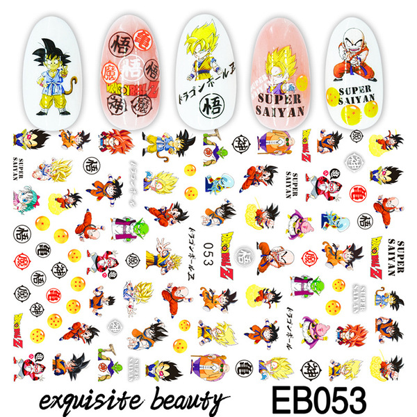 Japanese cartoon nail stickers