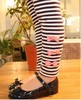 2023 Foreign Trade Bow, striped children's clothing/new girls' foreign trade children's clothing