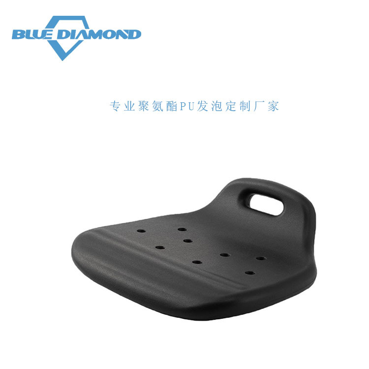PU发泡自结皮成型坐垫PU发泡坐垫制品高回弹材质来图来样