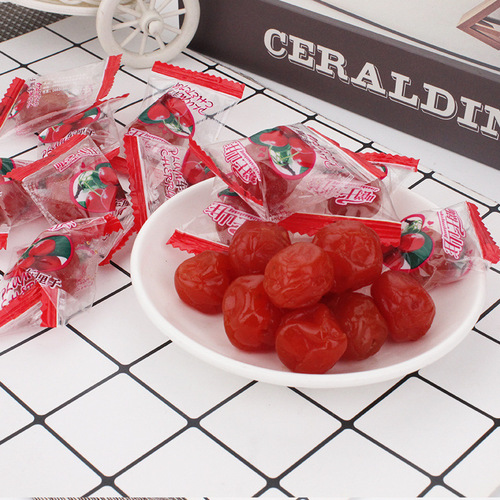 Sweet and sour plum preserves, dried Yili cherries, cherry dried fruit snacks, individually packaged 5 catties cherry plums