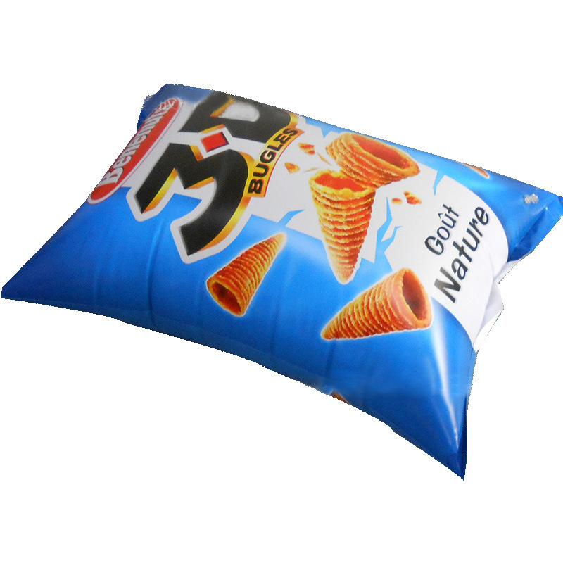 工厂供应 PVC充气广告薯片袋  充气展示用品 节假日活动用品