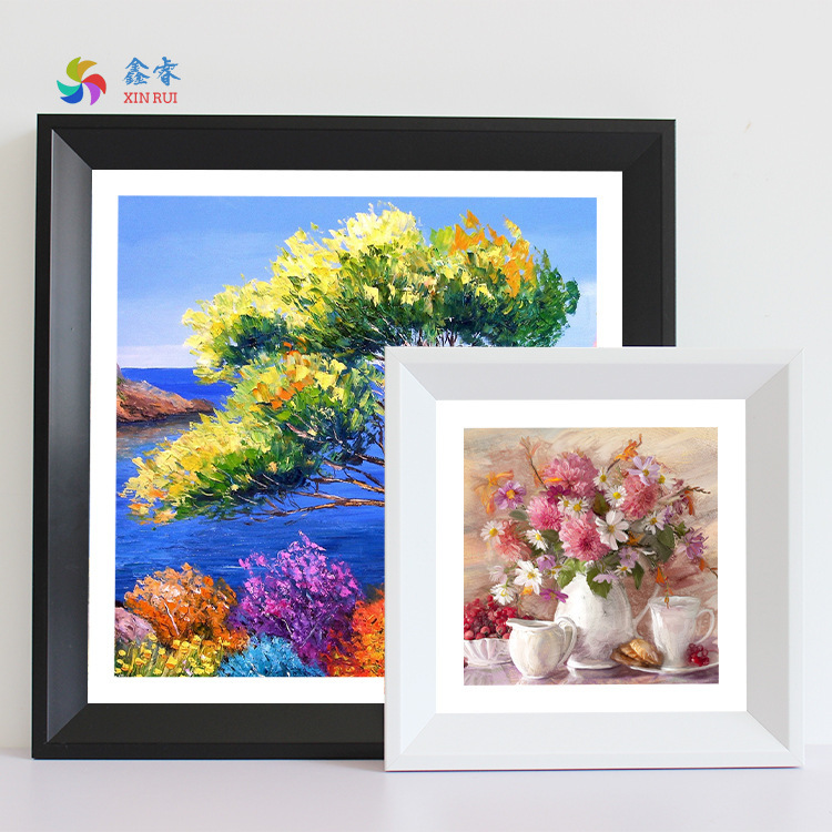 Square 5inch 6781012inch Picture Frame Paper-Cut Photo Frame Mounted Handmade Gift Decorative Painting Wall Hanging